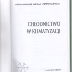 Chłodnictwo w klimatyzacji 