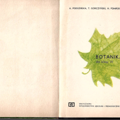 Botanika dla klasy VI
