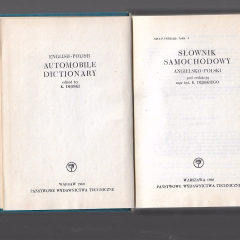 Słownik samochodowy angielsko-polski