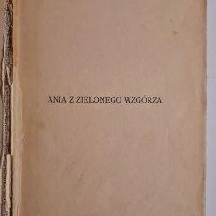 Ania z Zielongo Wzgórza