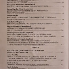 Koń w turystyce i rekreacji