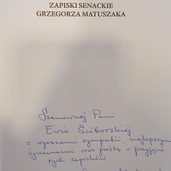 Zapiski senackie (październik 2001-maj 2005)